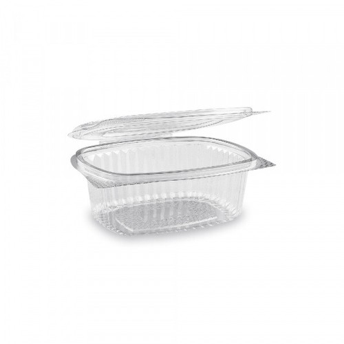 Feinkostbecher oval klar - 50,