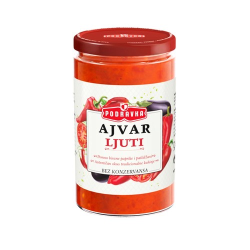 Podravka ajvar - eur/kg),