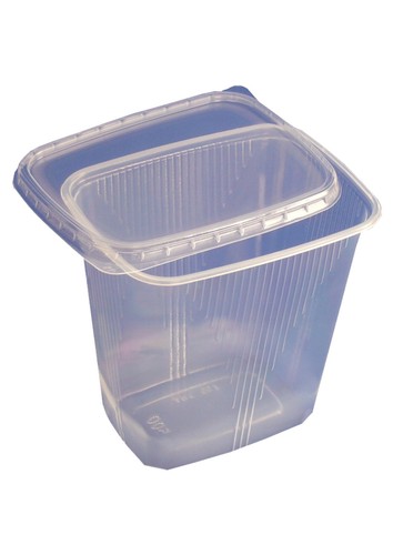 250 rechteckbecher 500g - 250,