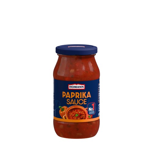 Homann paprika sauce würzig - paprika,